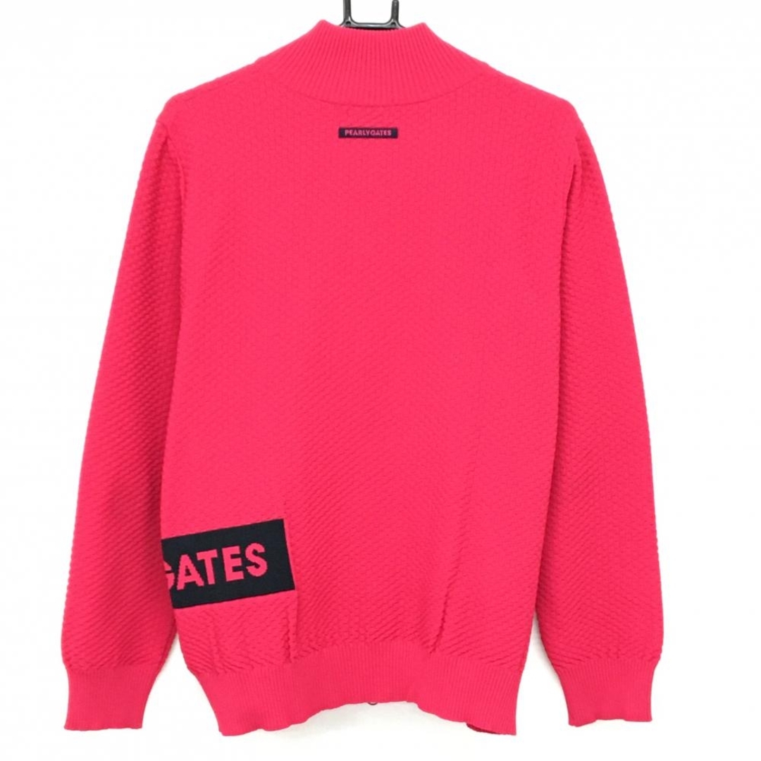 PEARLY GATES - 【美品】パーリーゲイツ ニットジャケット レッド