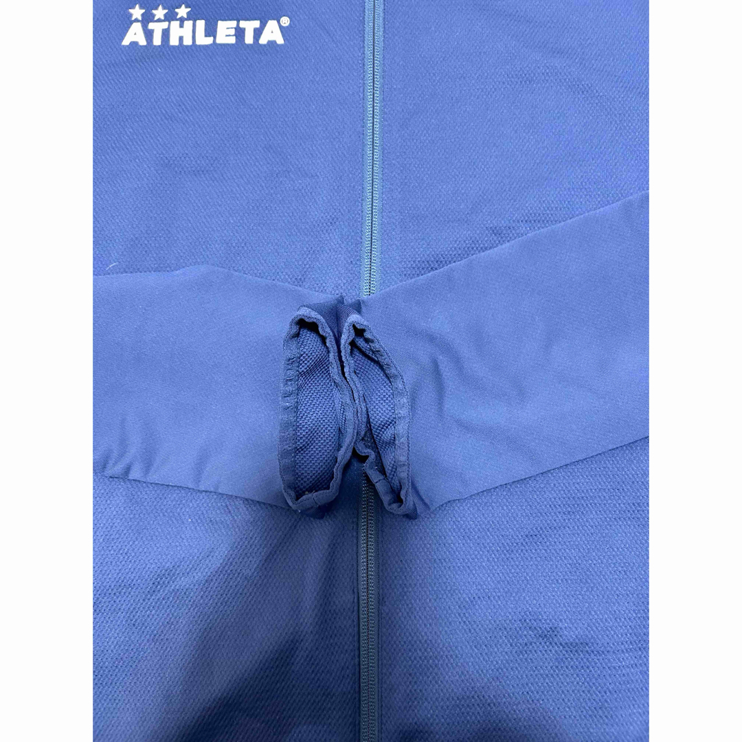 ATHLETA - ATHLETA ネイビー ジップアップジャケット XOの通販 by