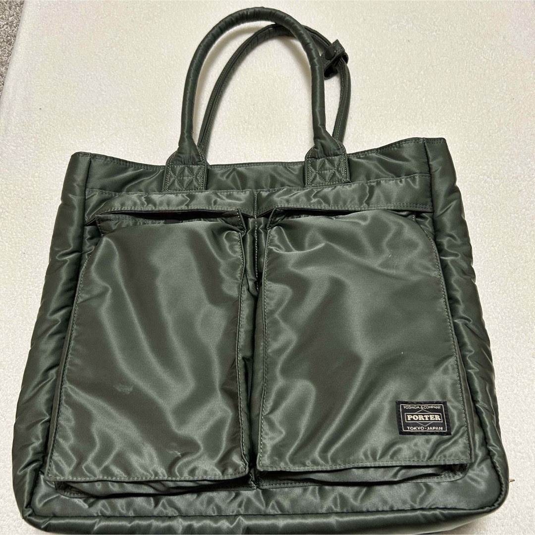 PORTER - 美品 PORTER ポーター タンカー キャリング トートバッグの