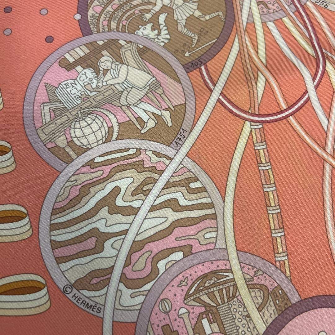 HERMES - HERMES エルメス カレ90 時の実験室 シルクスカーフ ピエール