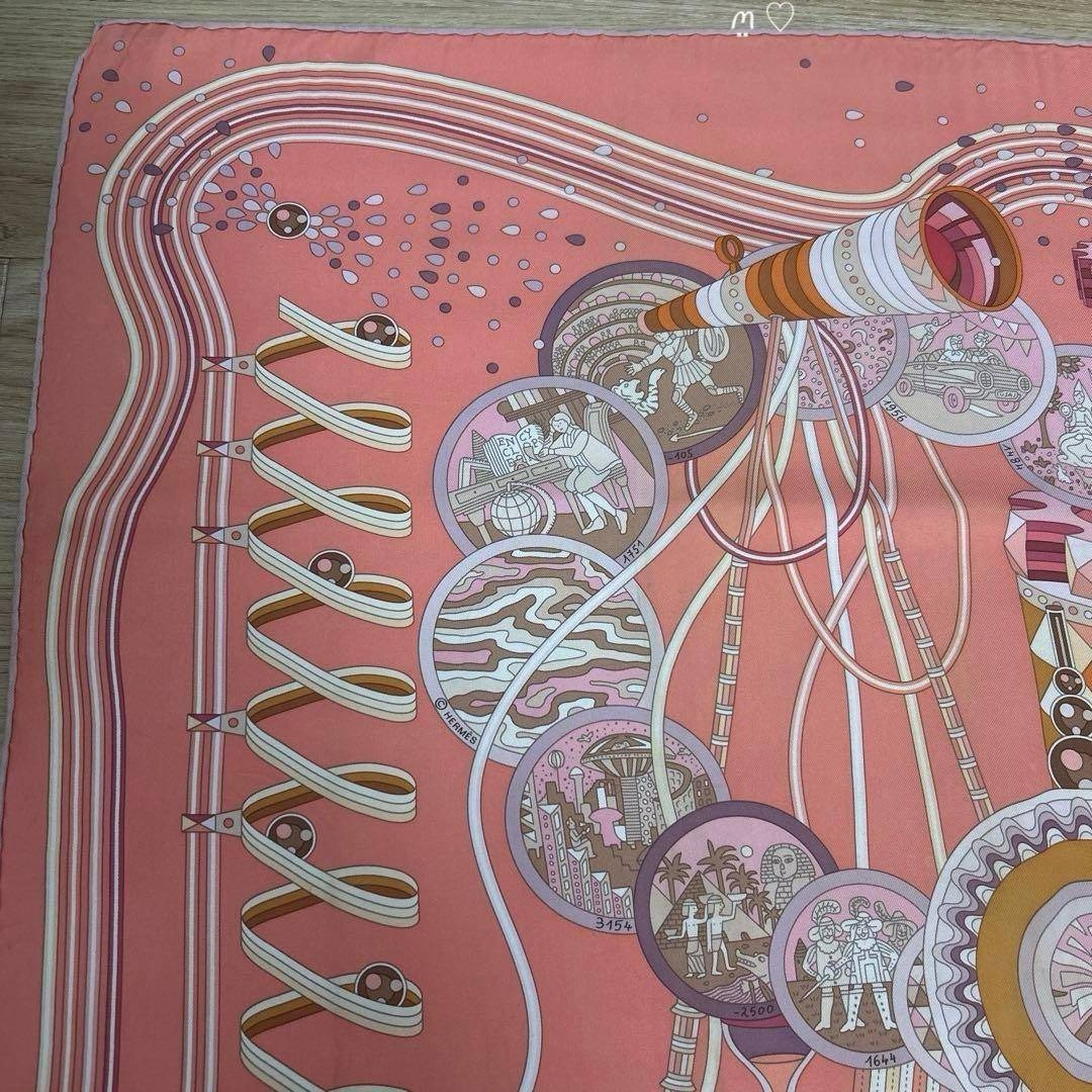 HERMES - HERMES エルメス カレ90 時の実験室 シルクスカーフ ピエール