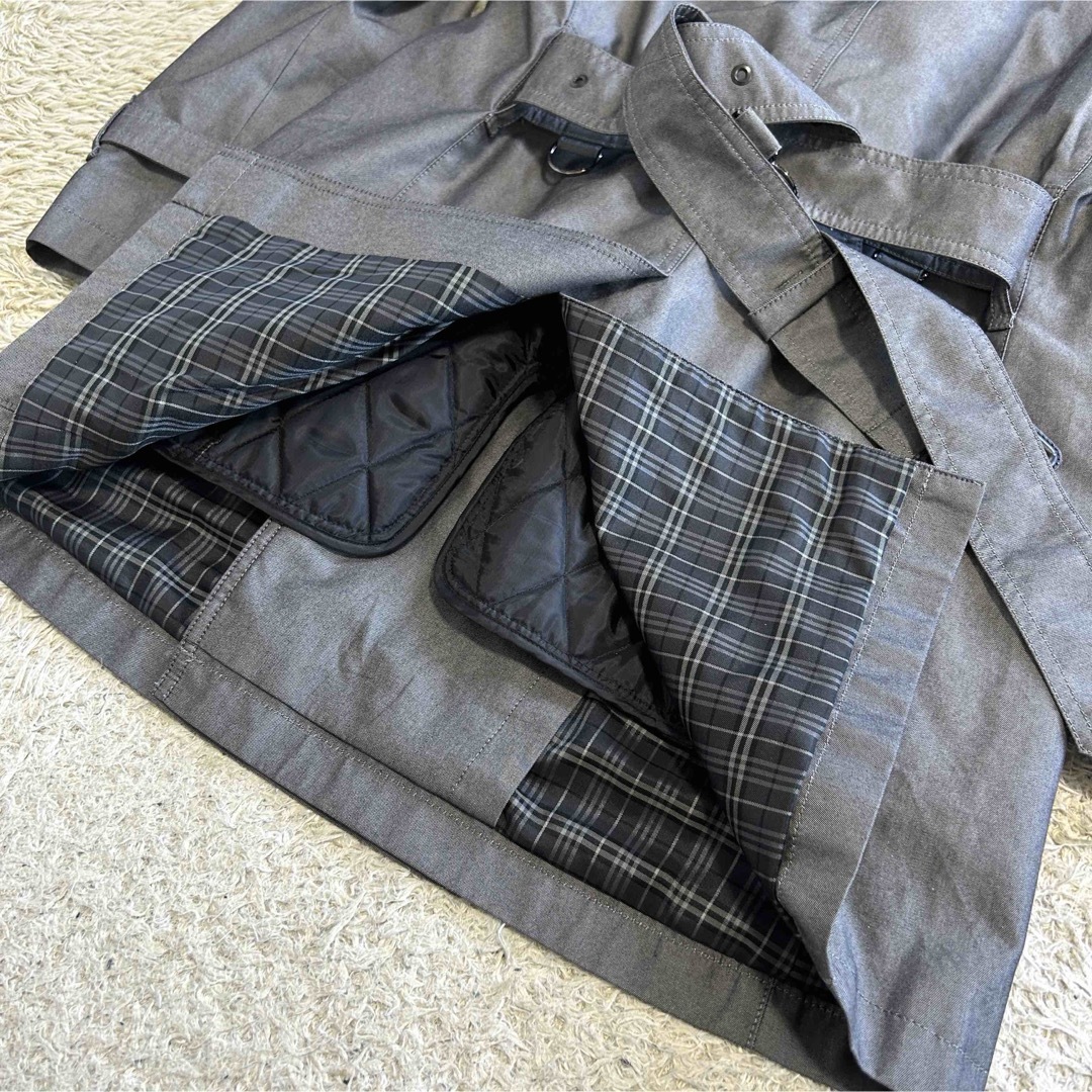 BURBERRY BLACK LABEL - 【美品】バーバリーブラックレーベル トレンチ