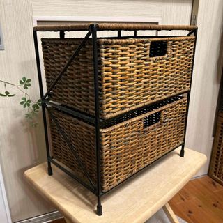 学校給食かご 食器入れ ステンレス アンティーク 昭和レトロ 籠