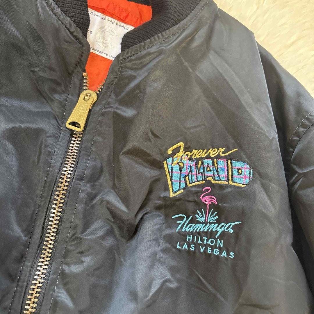 MA-1 BRANDED GARMENTS XX-LARGE ブラックの通販 by ran804's shop｜ラクマ