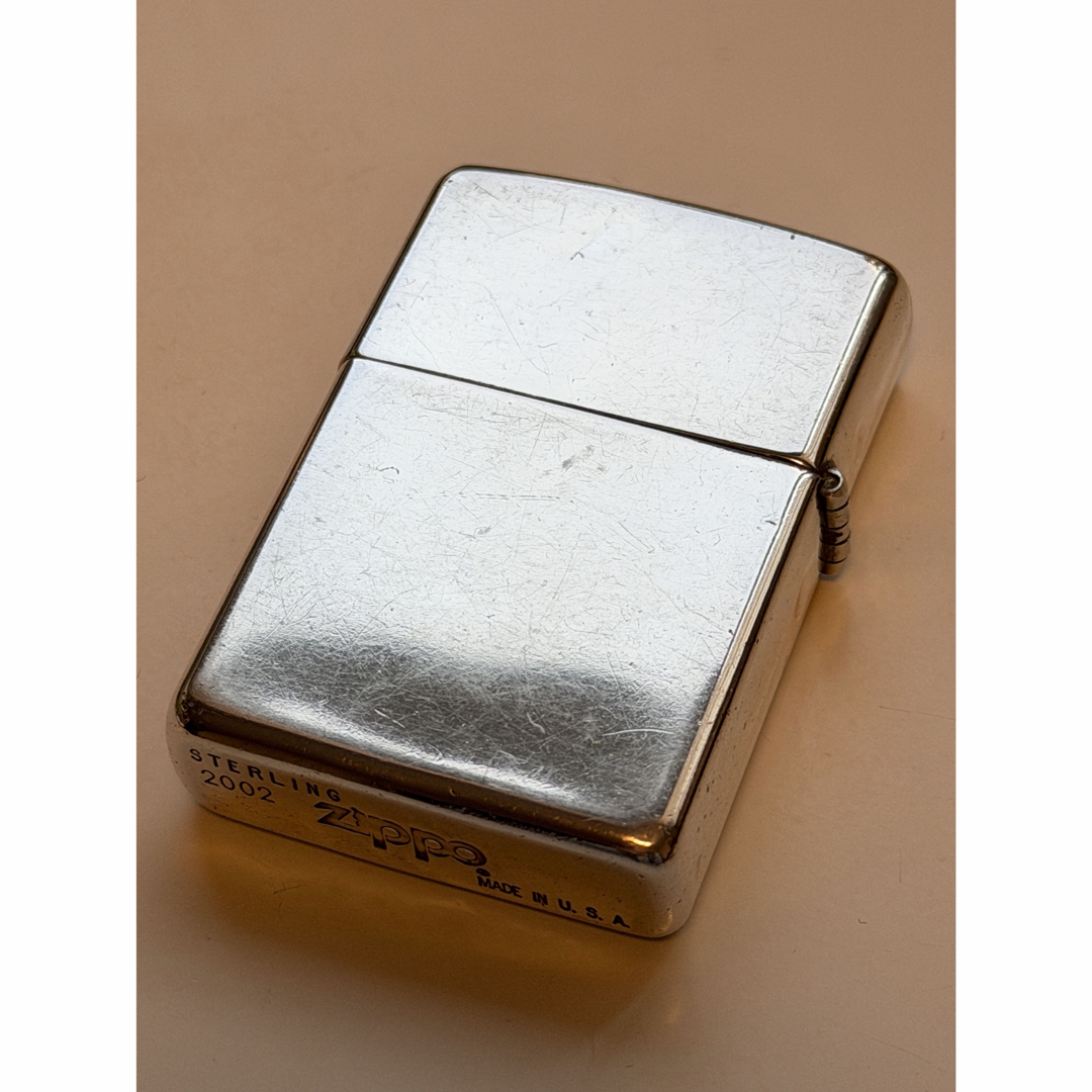 ZIPPO - Zippo/ライター/スターリングシルバー/2002年/ビンテージ/純銀
