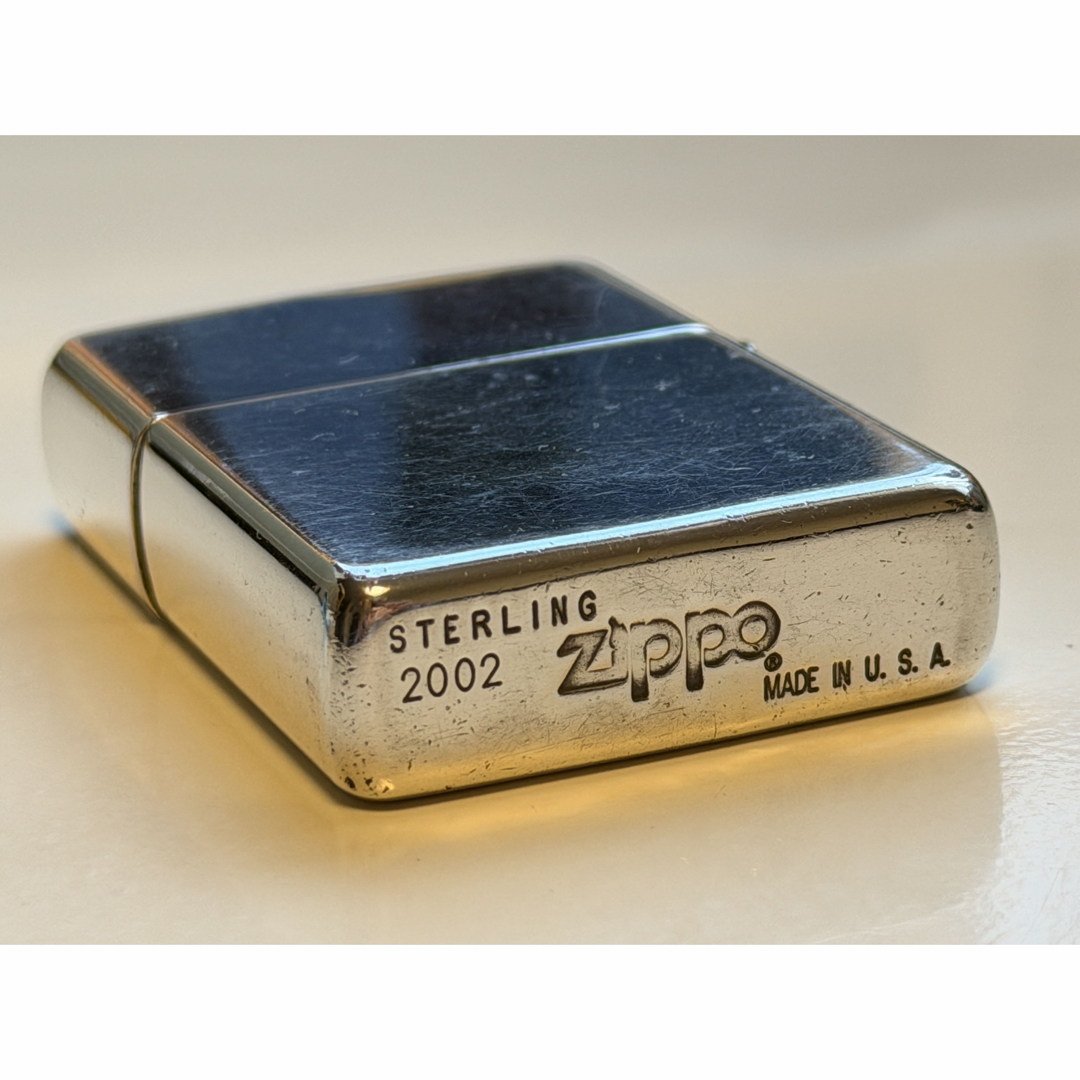 ZIPPO - Zippo/ライター/スターリングシルバー/2002年/ビンテージ/純銀