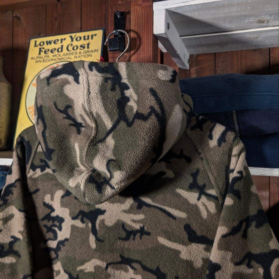 carhartt - 00s old Carhartt タイガーカモ ジップパーカー ワン