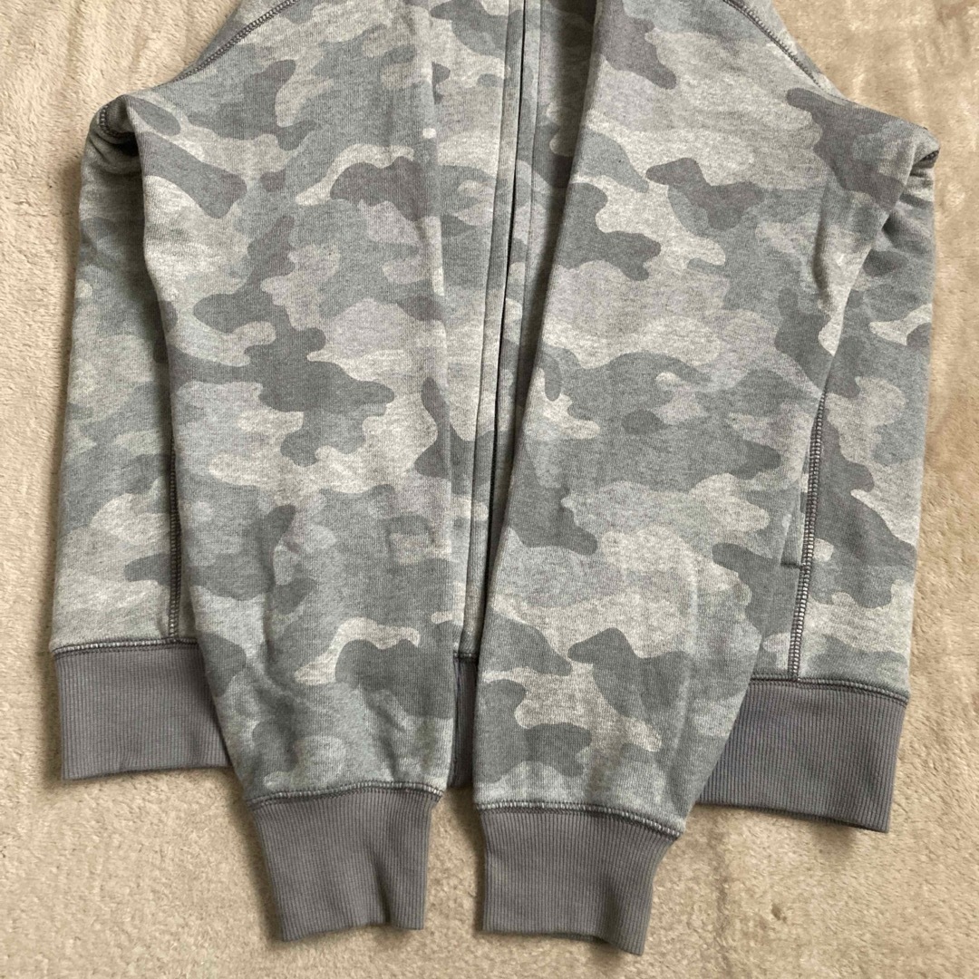 UNIQLO - 00s OLDUNIQLO ボア ジップパーカー 迷彩 カモフラ y2kの通販