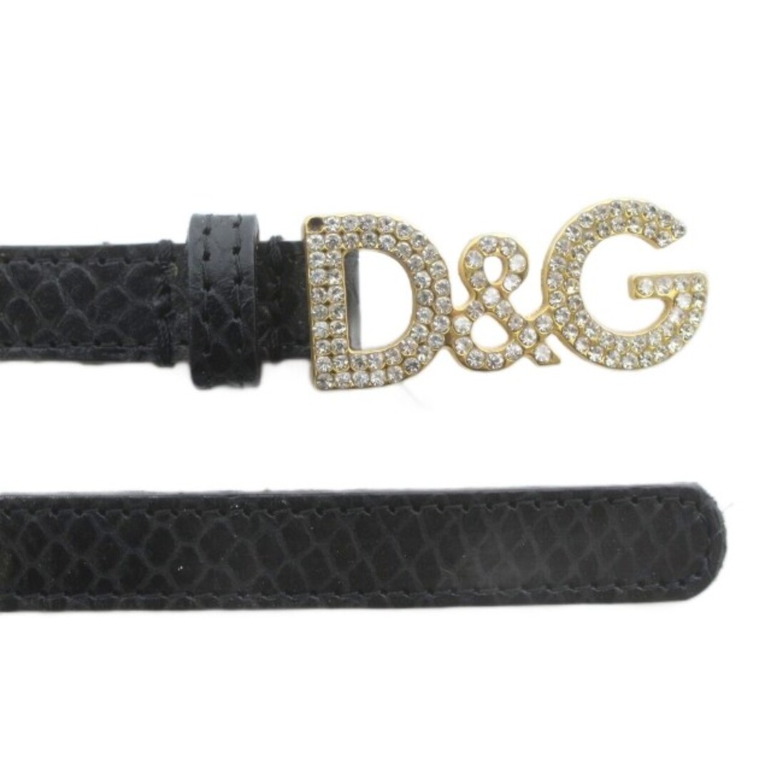 D&G - ドルチェ&ガッバーナ D&G ベルト バックル レザー ライン
