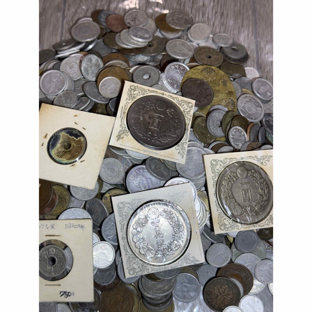 銀貨 古銭 硬貨 日本古銭 雑銭まとめ 2.0kg以上の通販 by pine&cone