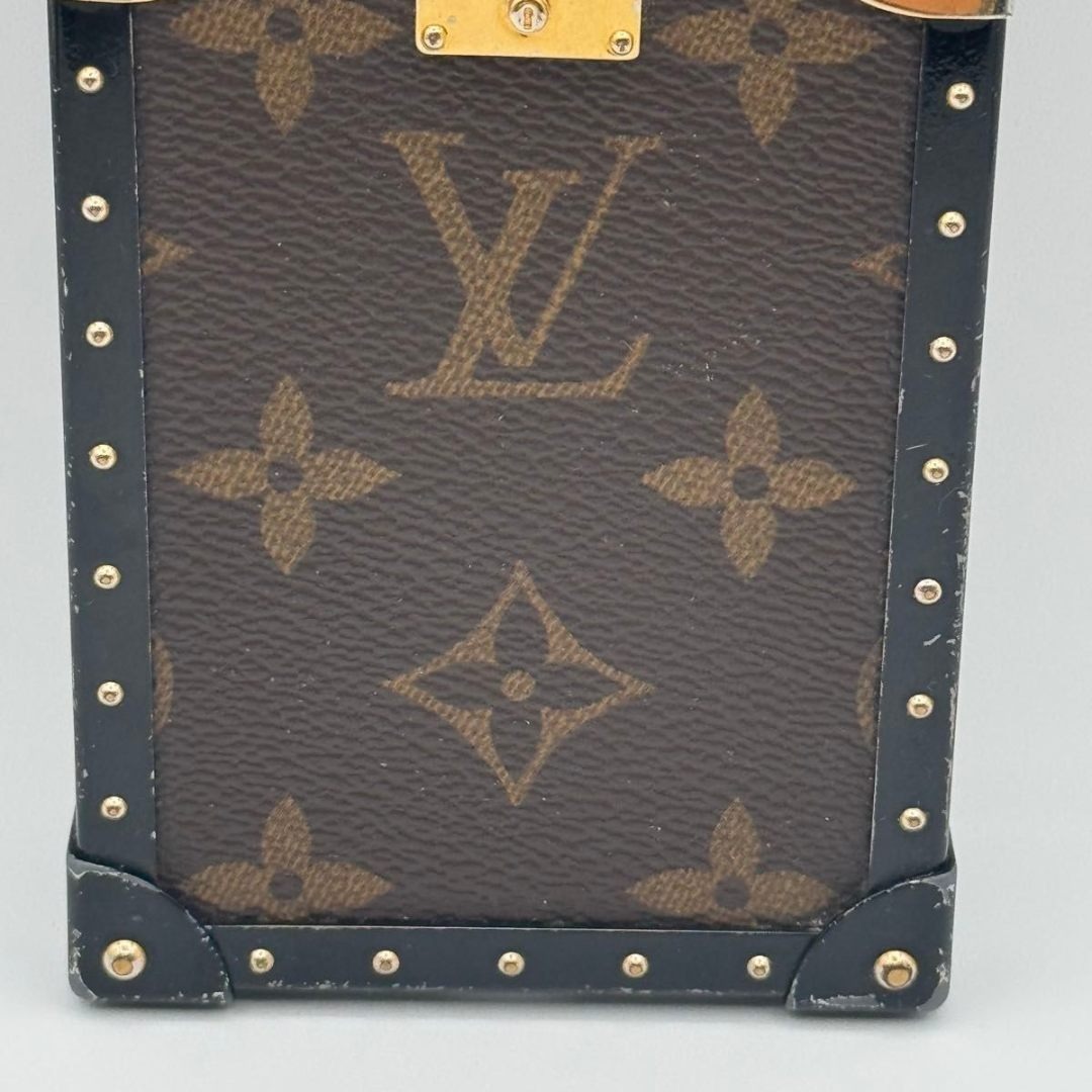 ルイヴィトン トランクスマホケース モノグラム BC0137 iphone7 8 ルイ