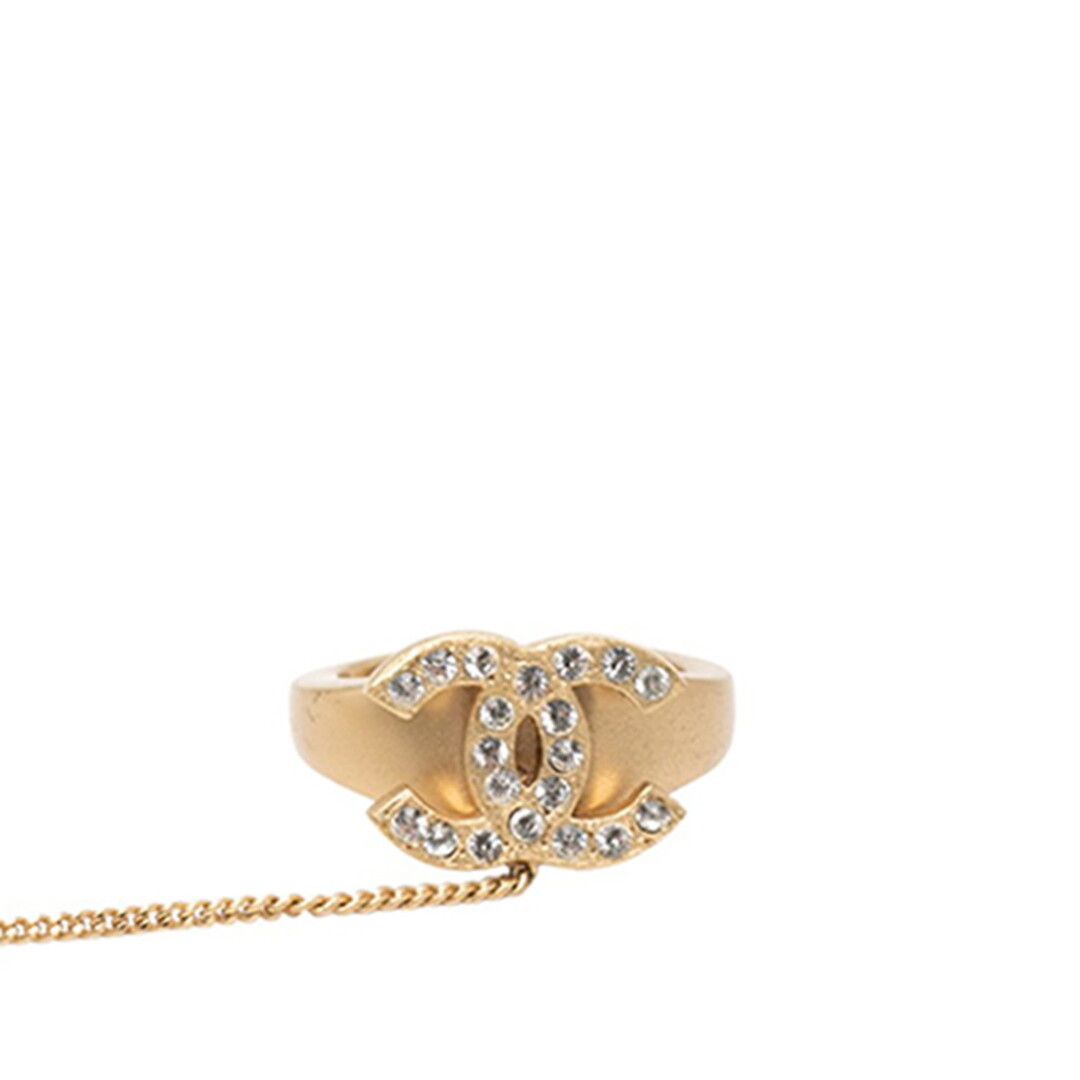 CHANEL - シャネル ココマーク ロゴ ラインストーン ブレスレット