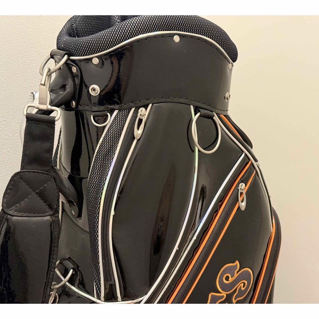 希少・入手困難】 レザックス ジャイアンツ ゴルフ キャディバッグ