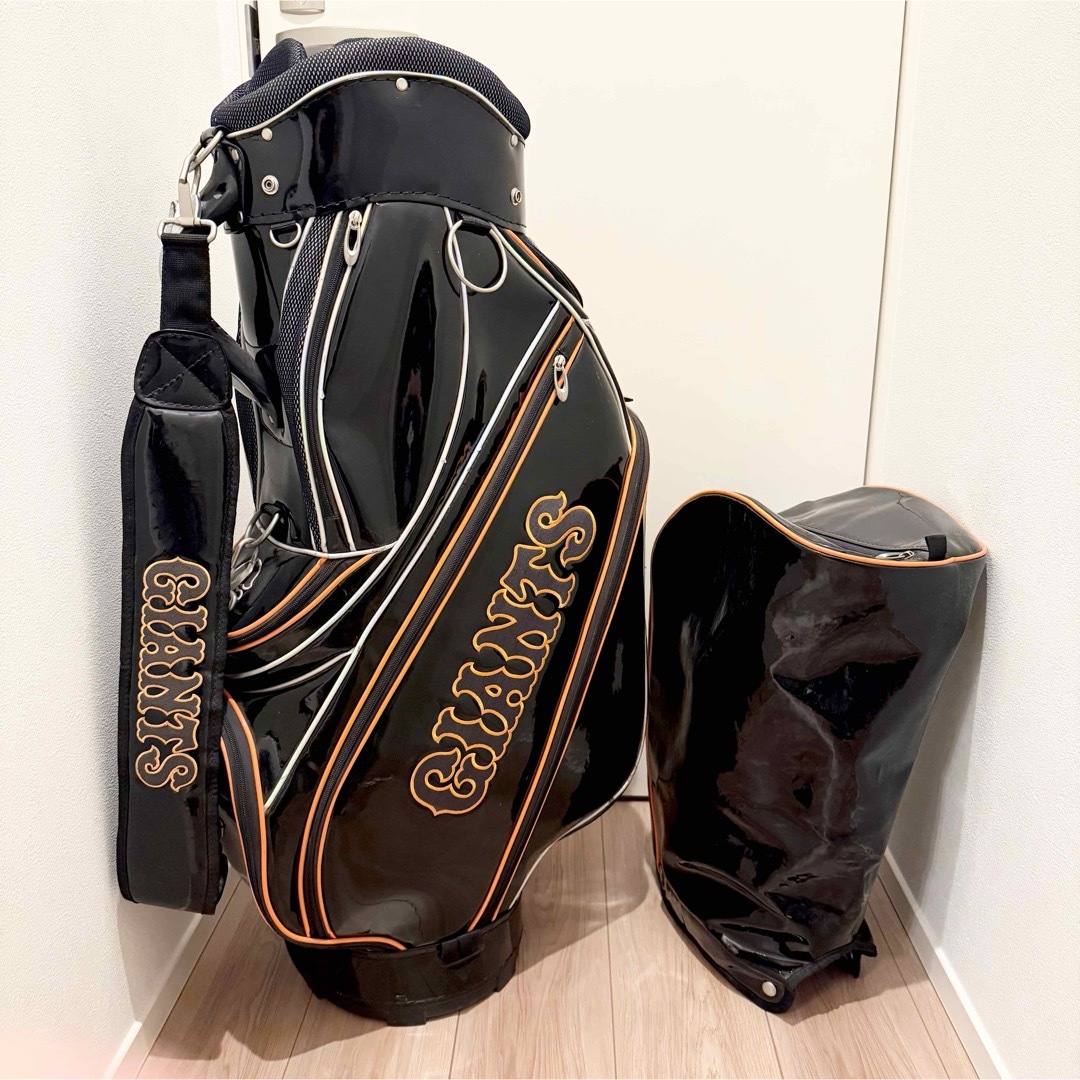 希少・入手困難】 レザックス ジャイアンツ ゴルフ キャディバッグ
