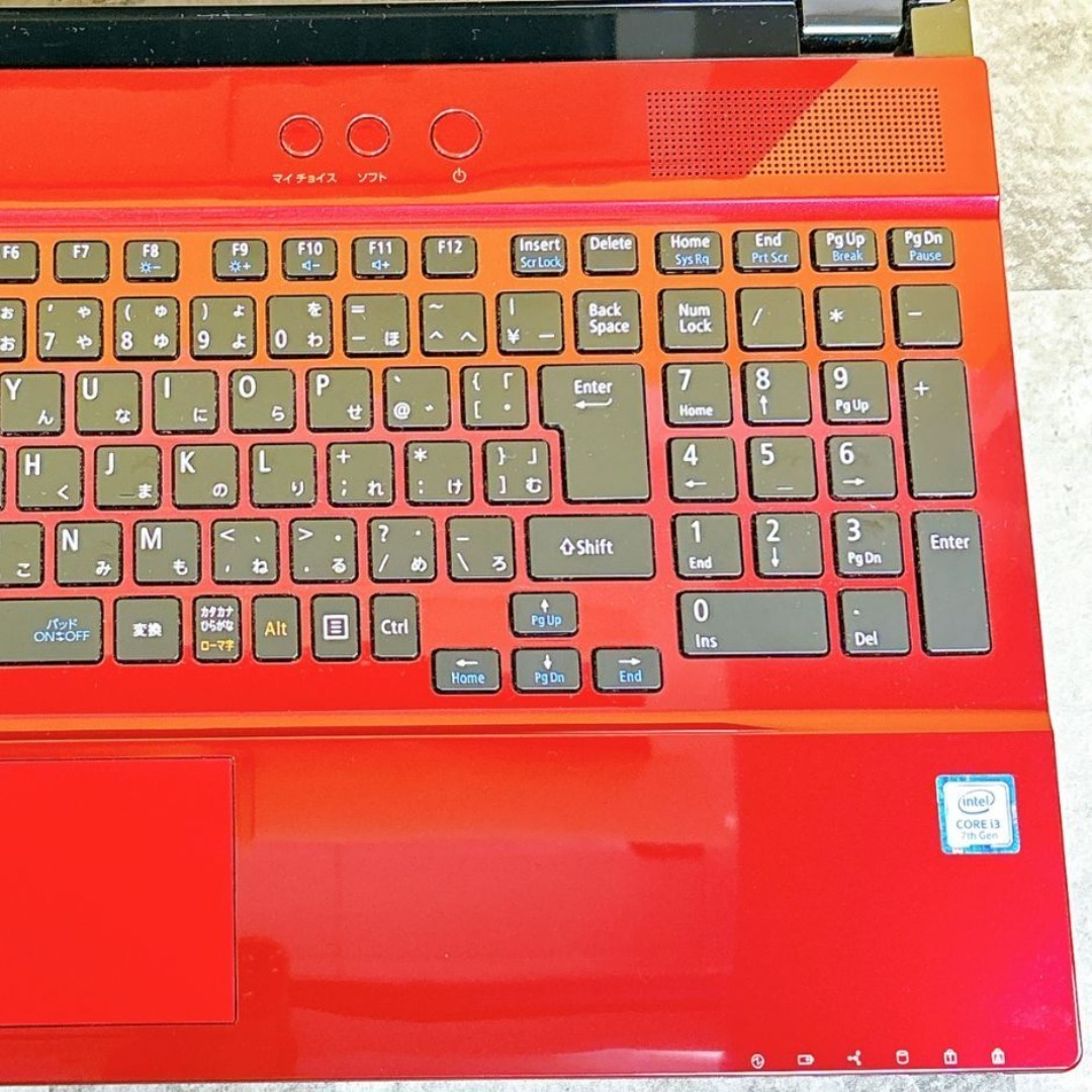 きれいな赤❣新品SSD480GB✨ブルーレイ フルHD カメラ付き Win11