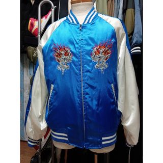 スカジャン (ブルー・ネイビー/青色系)のフリマアイテム一覧