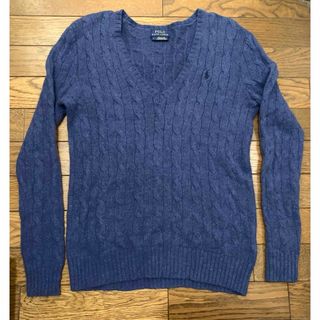 POLO RALPH LAUREN（ニット/セーター ・ ブルー・ネイビー/青色系）の
