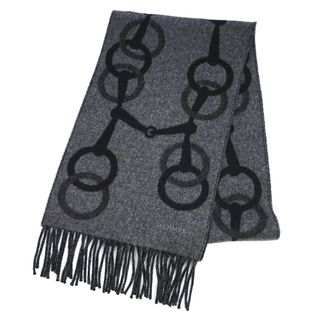 HERMES - 極美品 エルメス HERMES マフラー ストール カシミヤ100