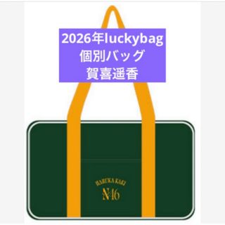 乃木坂46 - 乃木坂46 賀喜遥香 限定 個別バッグ バック 2026 luckybag