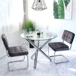 IKEA - IKEA ヨックモック ダイニングテーブルセットの通販 by pii