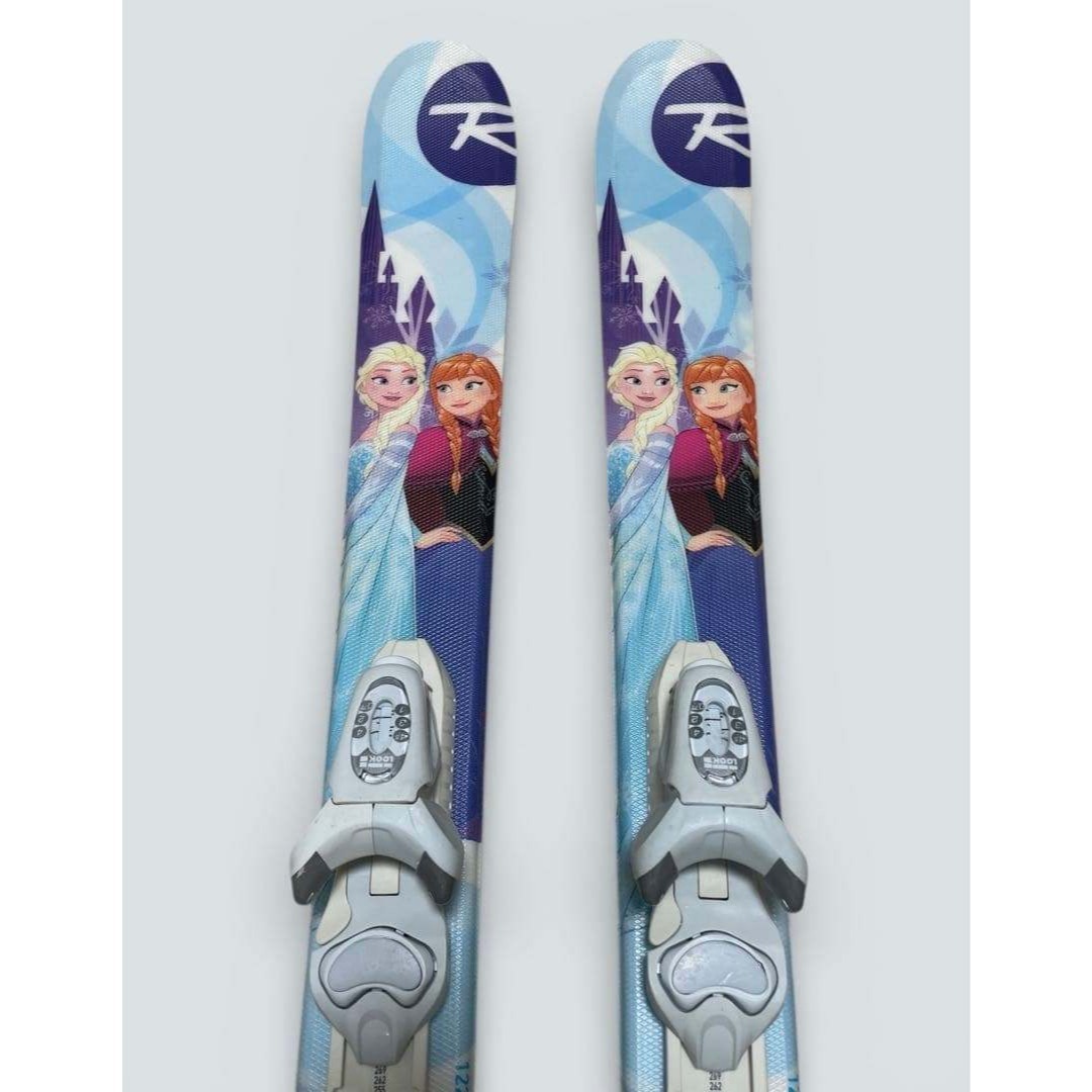 ROSSIGNOL - （美品）ROSSIGNOL アナ雪 スキー板122cm／ビンディング