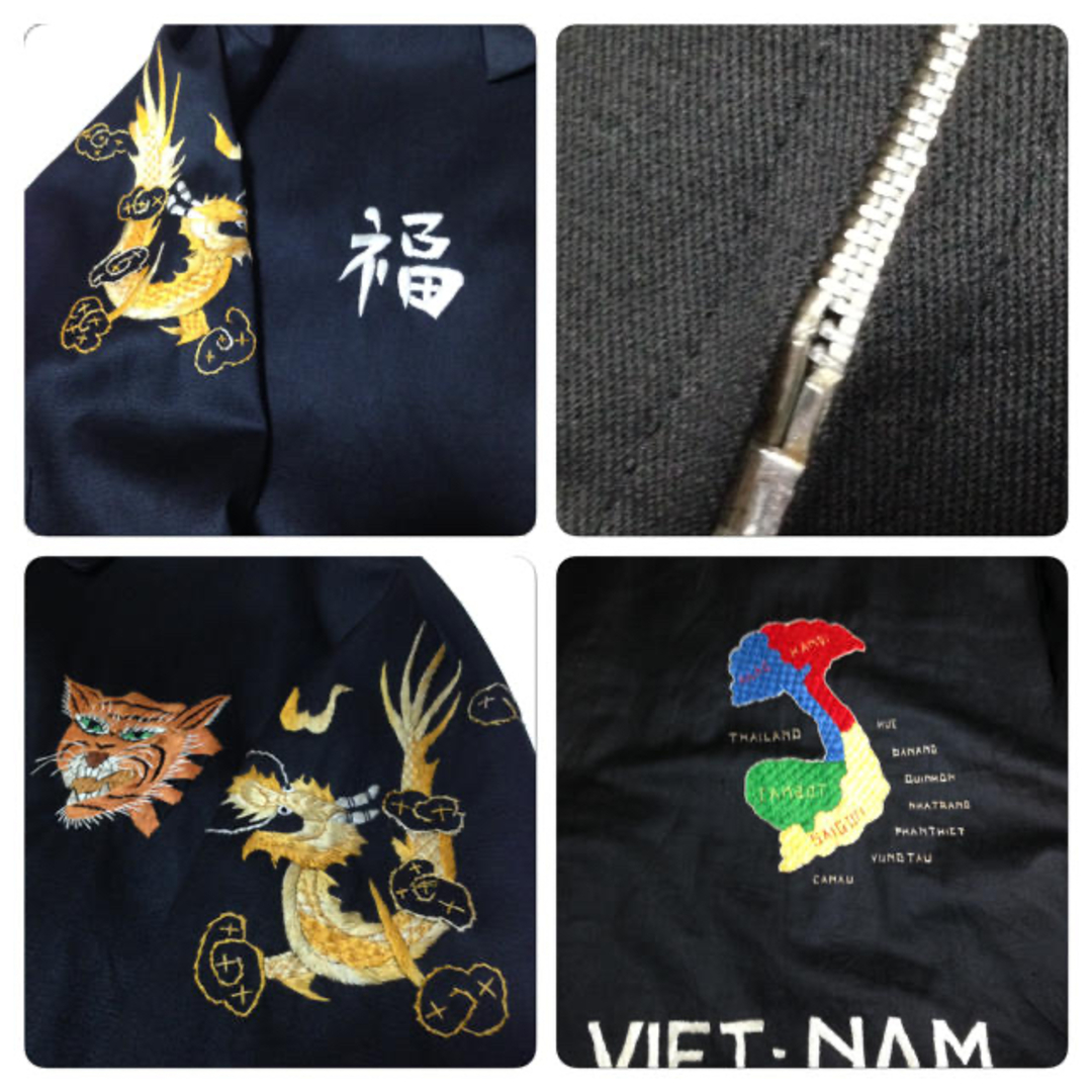 ベトジャン 60s オリジナル ヴィンテージ KKV ジップ ジャケットの通販