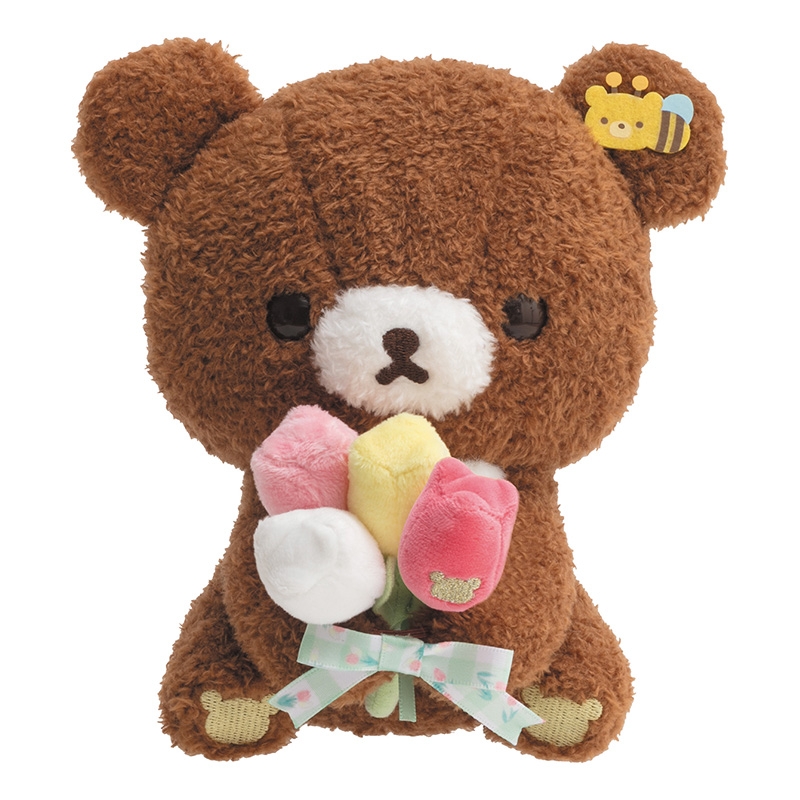 チューリップぬいぐるみ / チャイロイコグマのお友達 : リラックマ