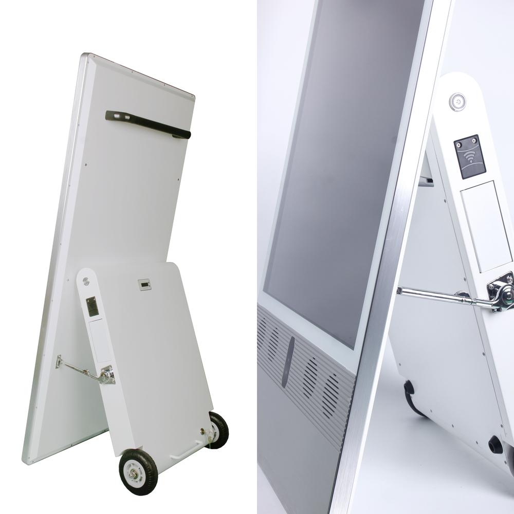 デジタルサイネージ 自立型 電子看板 43inch タッチパネル 防水