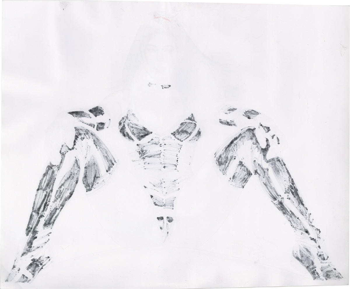 4155] 叶精作 直筆カラーイラスト