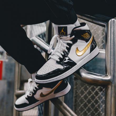 国内11月8日発売予定】 ナイキ エア ジョーダン 1 ミッド SE ブラック