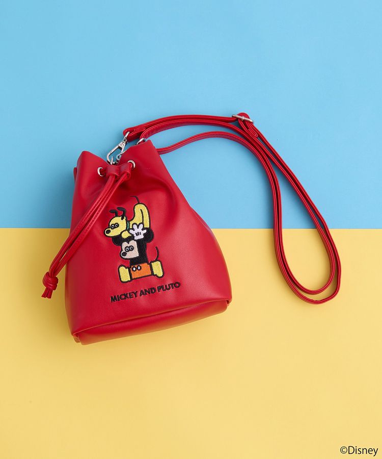 【むぅ】寺本6商品 Disney>松本セイジ ミニバッグ/earth music&ecology（アース