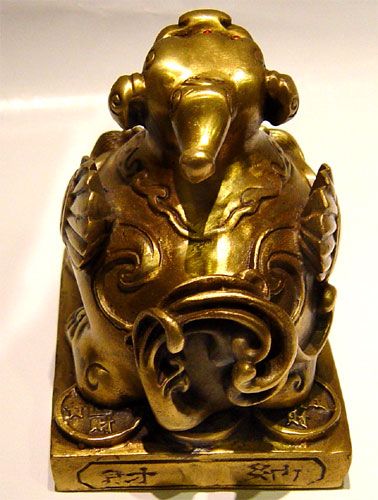 開運陶源《招財鎮宅銅雕》神獸貔貅(高9公分) - PChome 24h購物