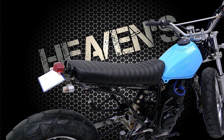 Webike | HEAVENS ヘブンズ フラットタイプシート タックロール TW200