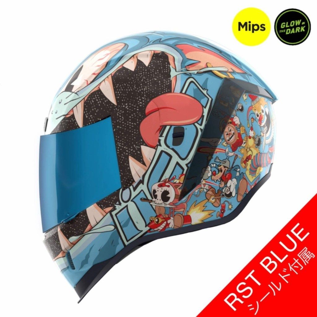 Webike | ICON アイコン HELMET AIRFORM MIPS NINE LIVES [エアー