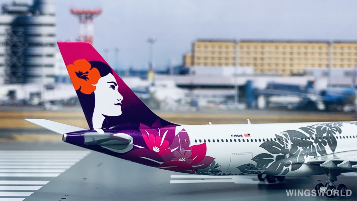Geminijets 1:400 Airbus A330-200 Hawaiian Airlines 夏威夷航空