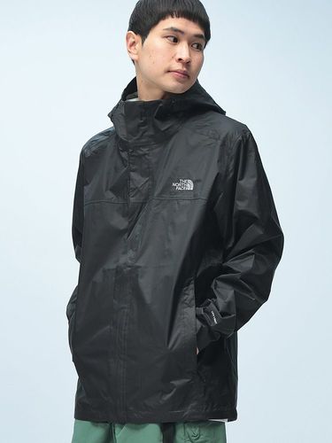 THE NORTH FACE (ザ ノースフェイス) ナイロン ロゴプリント ダブル