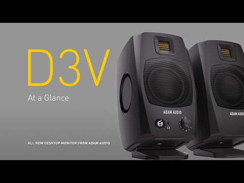 ADAM Audio D3V Black – United States