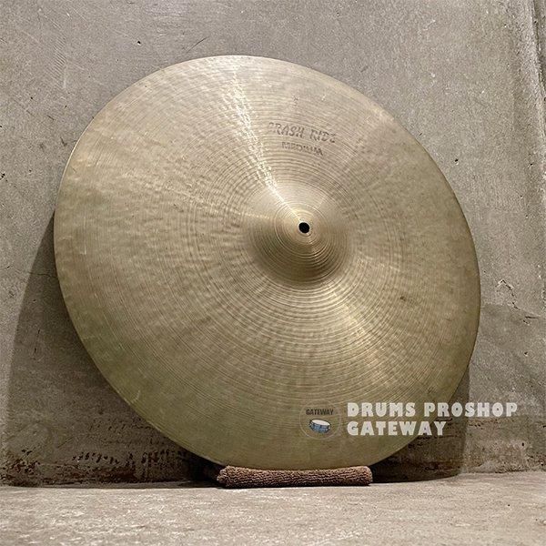 GATEWAY特選ビンテージ】ZILDJIAN / 70's CANADA K CRASH RIDE MEDIUM