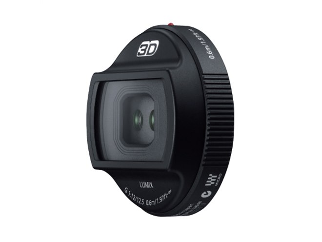 パナソニック、3Dレンズ「LUMIX G 12.5mm/F12」 - 価格.com