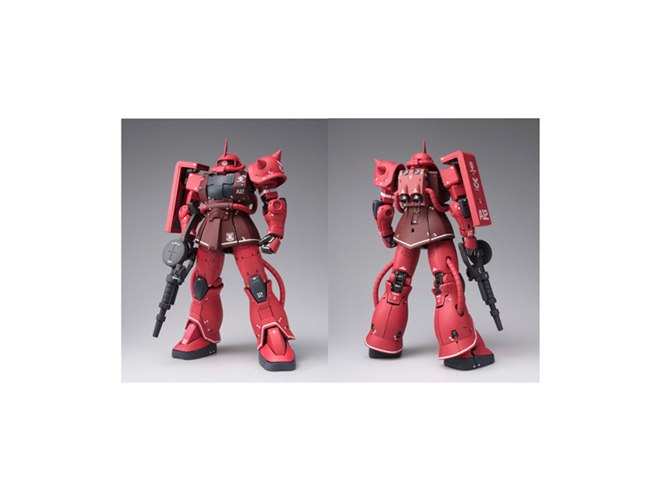 ガンダムTHE ORIGIN」シャア専用ザクIIが完全新規造形のフィギュアで