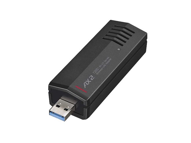 バッファロー、Wi-Fi 6対応のUSB無線LANアダプター「WI-U3-1200AX2」を