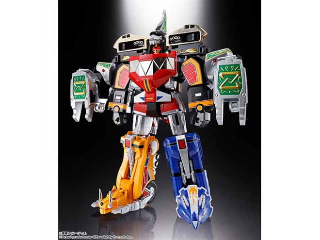 恐竜戦隊ジュウレンジャー」大獣神＆ドラゴンシーザーのセットが超合金