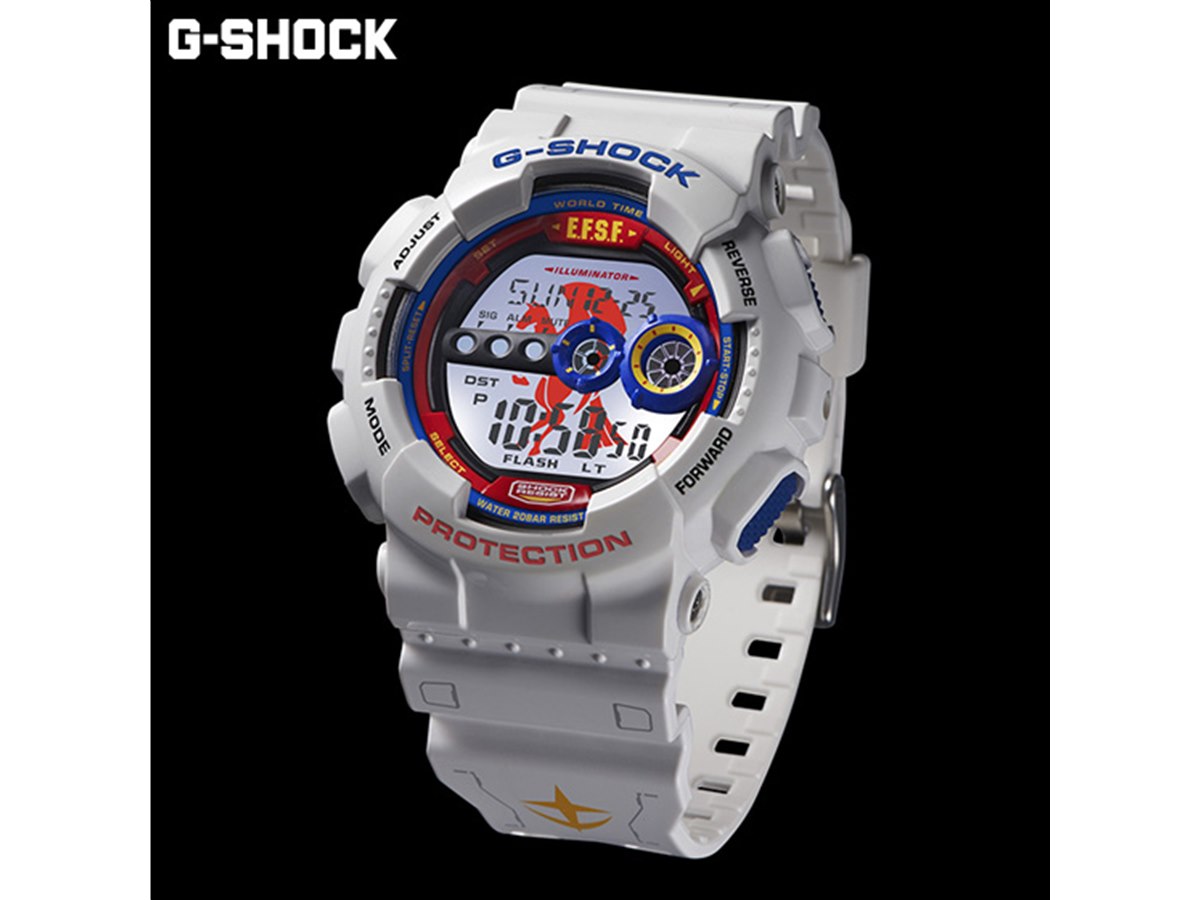 身につけるガンダム、「G-SHOCK」の機動戦士ガンダムモデルが抽選販売
