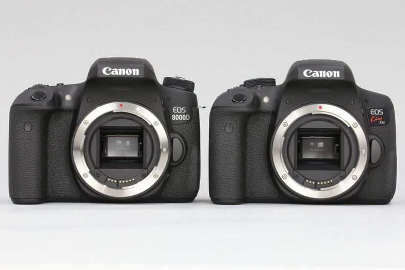 キヤノンの新型エントリー一眼レフ「EOS 8000D」「EOS Kiss X8i」の