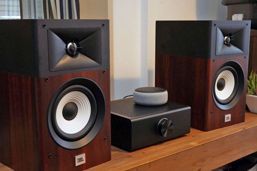 売り切り希望】JBL STAGE A130 ウッド調