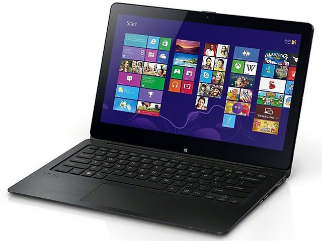 VAIO Fit 13A SVF13N1A1J Core i7/メモリー8GB/Windows 8 Pro搭載