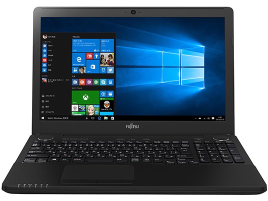 FMV LIFEBOOK AH53/X FMVA53XB [シャイニーブラック]の製品画像 - 価格.com