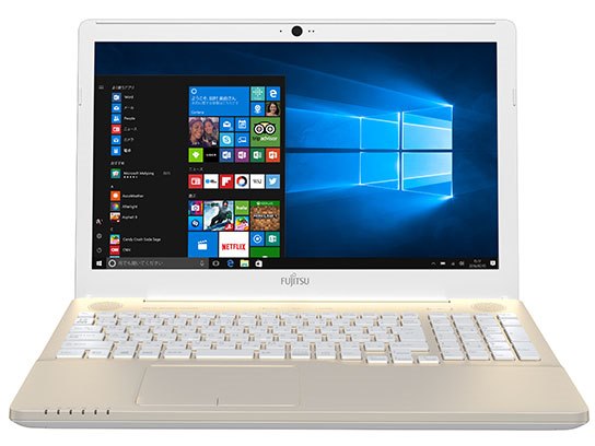 FMV LIFEBOOK AH42/B2 FMVA42B2G [シャンパンゴールド]の製品画像