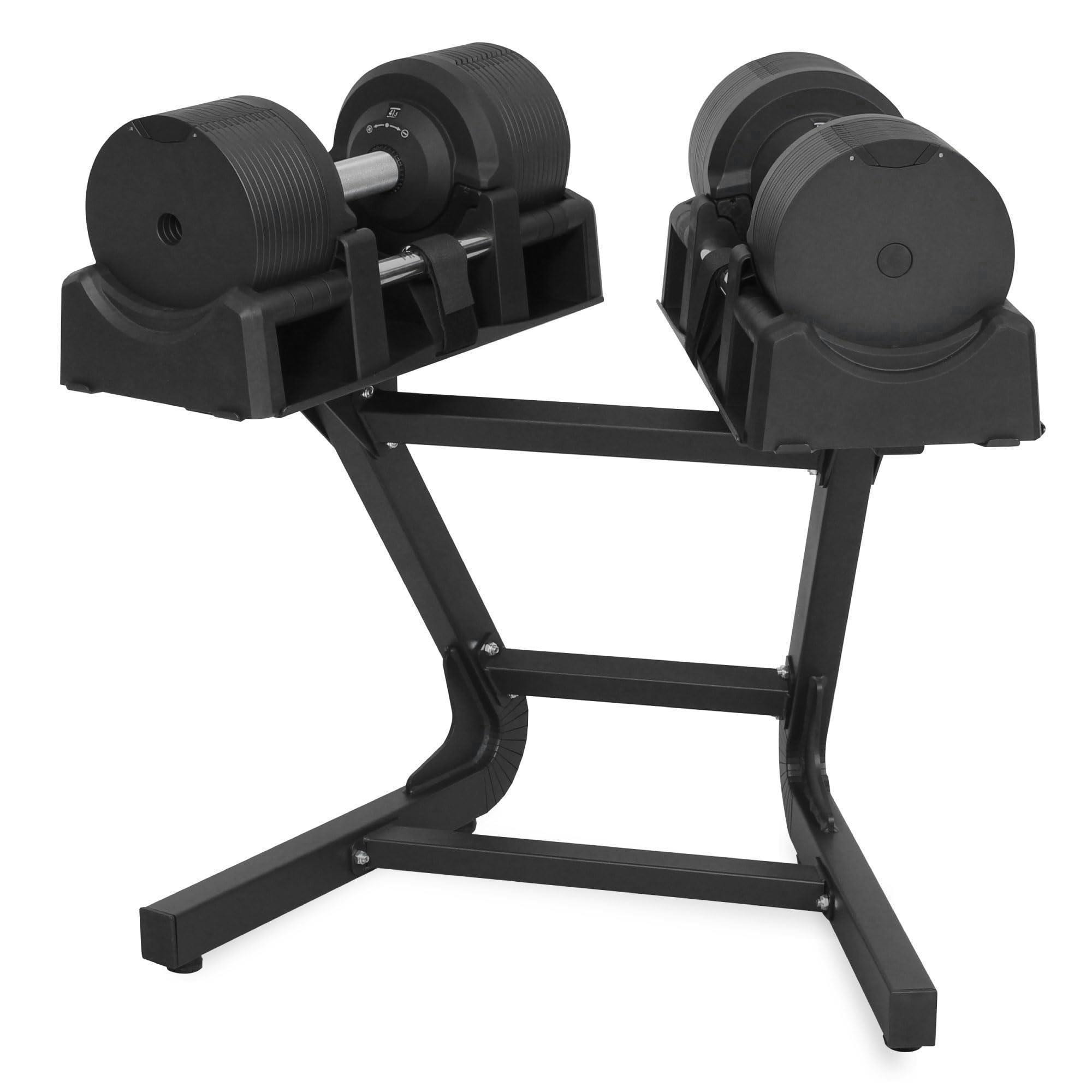 プロバーベル 41.5kg 1.5kg刻み ブラック 2個 スタンドセット