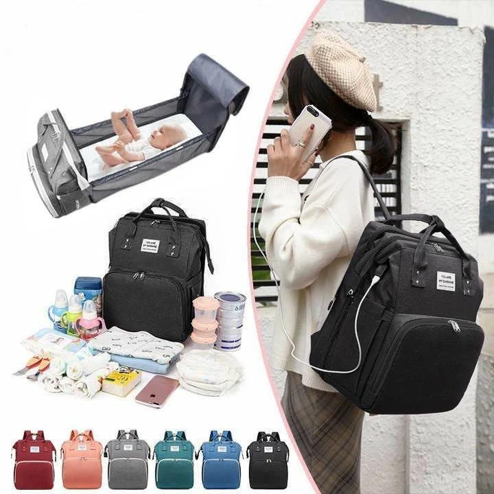 マザーズバッグ リュック 大容量 軽量 ベビーカーフック付 保冷